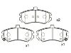 тормозная кладка Brake Pad Set:58101-2DA50